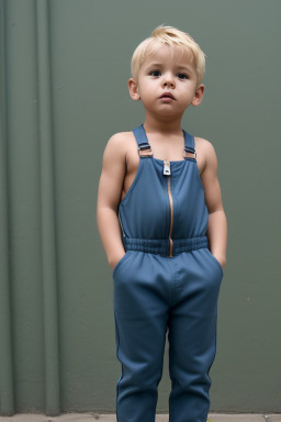 Guatemalan infant boy with  blonde hair