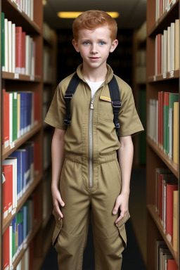 Omani child boy with  ginger hair