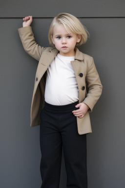 New zealand infant boy with  blonde hair