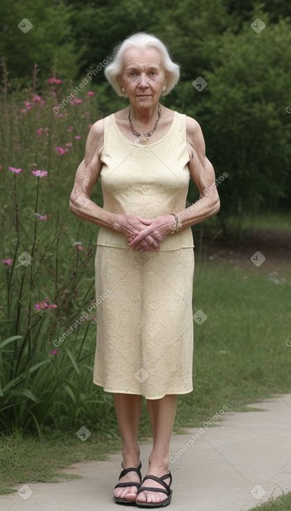 Caucasian elderly female 