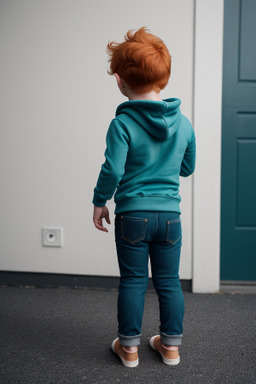 Icelandic infant boy with  ginger hair