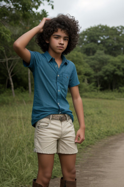 Nicaraguan teenager boy 