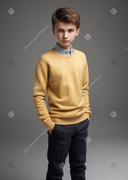 Ukrainian teenager boy 