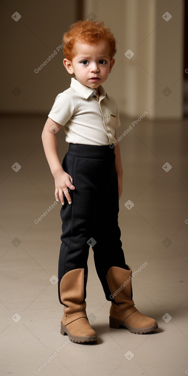 Egyptian infant boy with  ginger hair