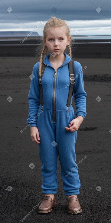 Icelandic child girl 