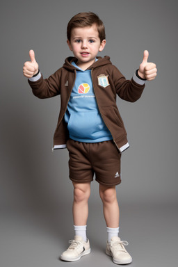 Argentine infant boy with  brown hair