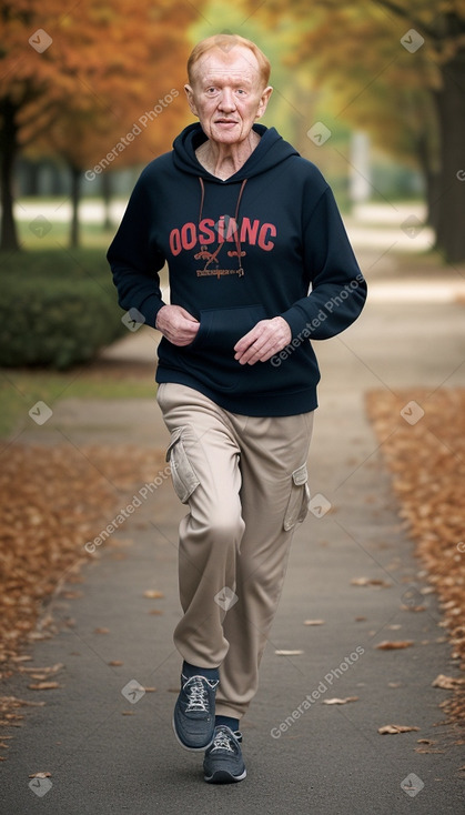 Belarusian elderly male with  ginger hair