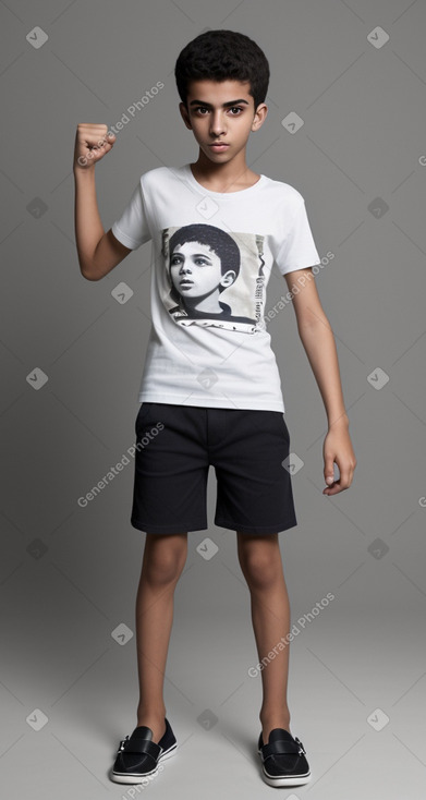 Libyan teenager boy 