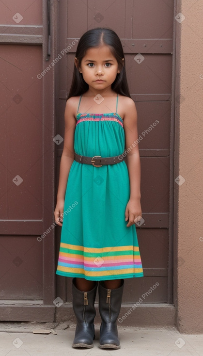 Bolivian child girl 