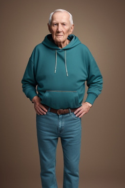 New zealand elderly male with  brown hair