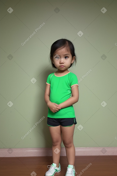 Indonesian infant girl 