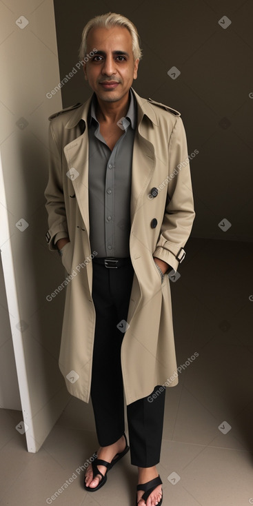 Arab 45 years male with  blonde hair