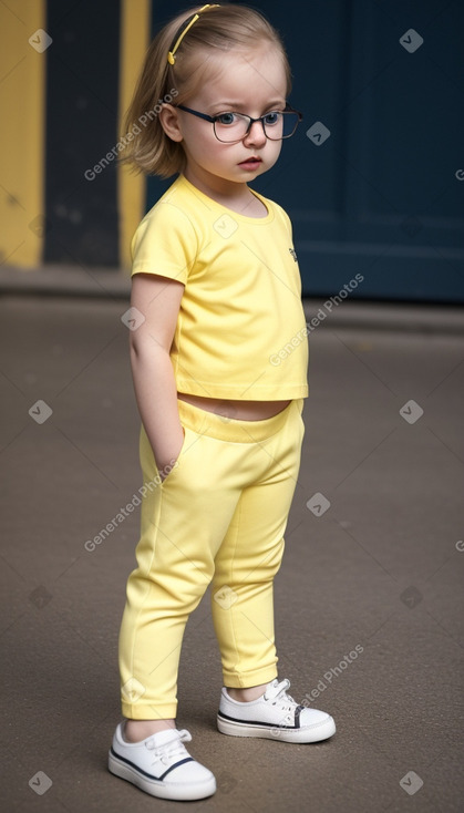 British infant girl 