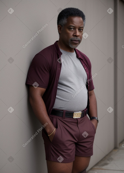 African american middle-aged male 