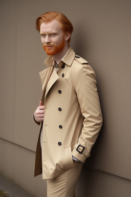 Finnish adult male with  ginger hair