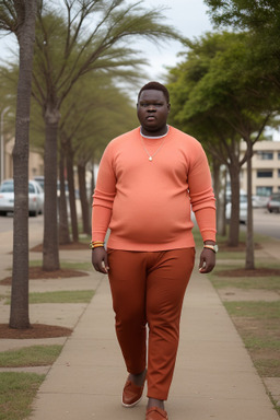 Zimbabwean young adult male with  ginger hair