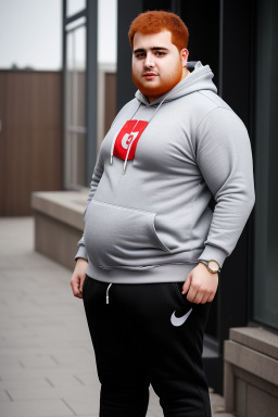 Turkish young adult male with  ginger hair