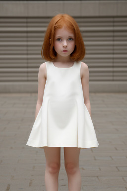 Child female with  ginger hair