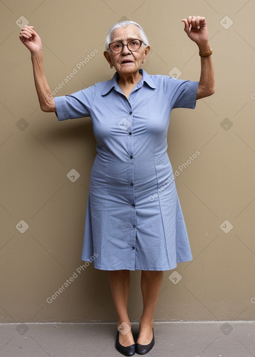 Peruvian elderly girl 