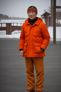 Mongolian middle-aged male 