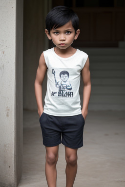 Indonesian child boy 