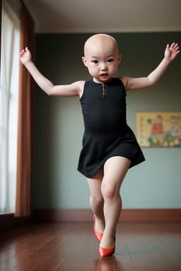 Mongolian infant girl 