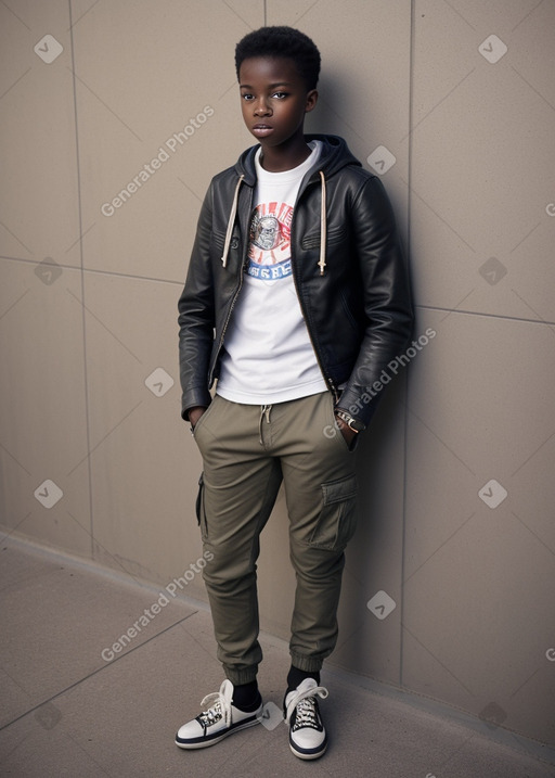 African teenager boy 