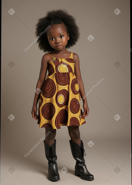 African infant girl 