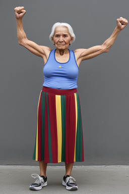 Bolivian elderly female 