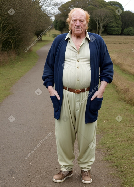 Uruguayan elderly male with  ginger hair