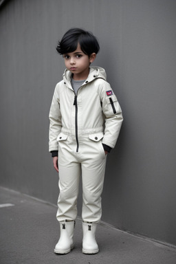 Cuban child boy with  black hair