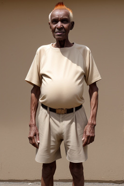 Sudanese elderly male with  ginger hair