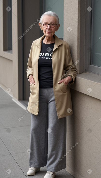 Caucasian elderly female 