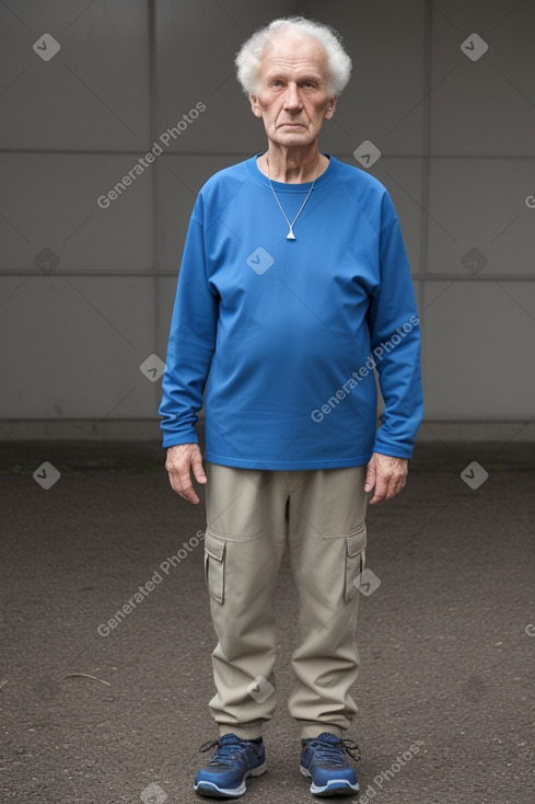 Estonian elderly male with  brown hair