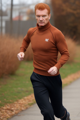 Croatian middle-aged male with  ginger hair