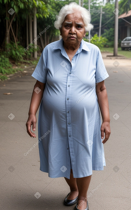 Sri lankan elderly female 