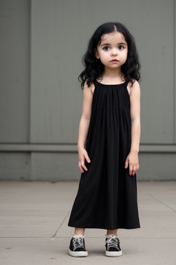 Polish infant girl with  black hair