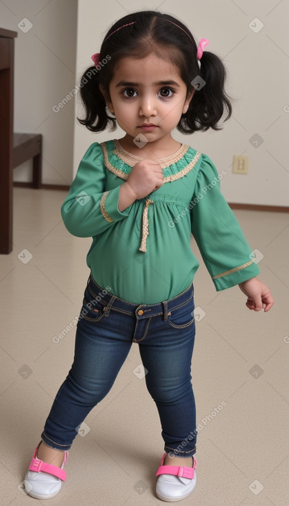 Saudi arabian infant girl 