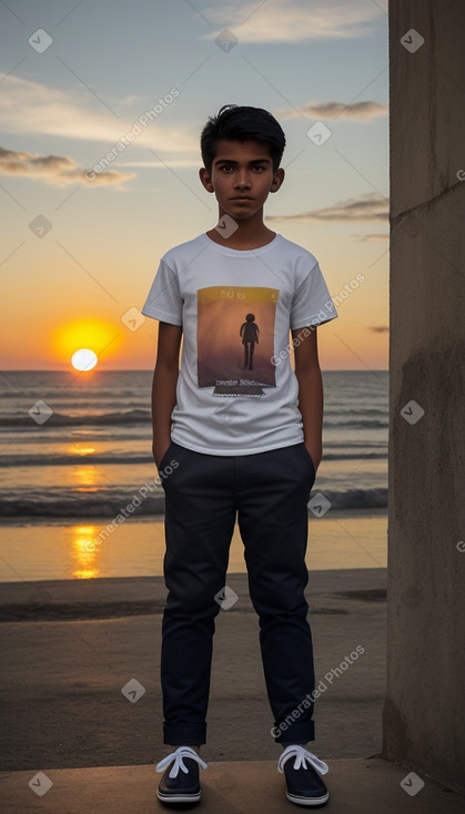 Ecuadorian teenager boy 