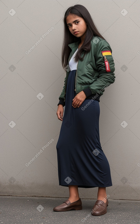 Bolivian teenager girl 