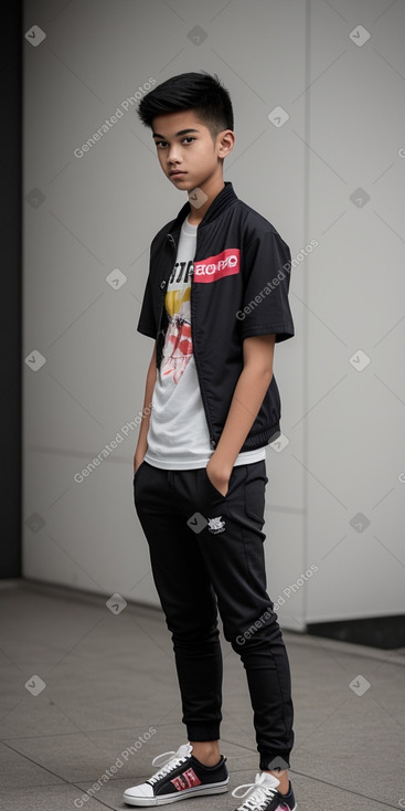 Singaporean teenager boy 