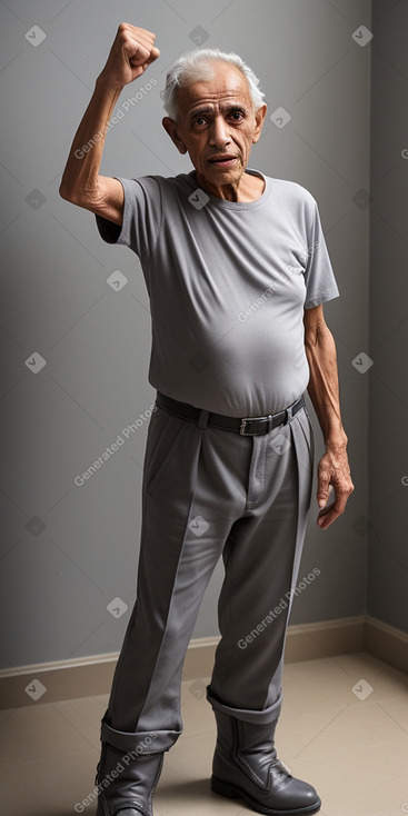 Yemeni elderly male with  gray hair