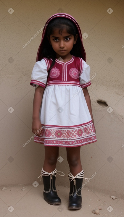 Omani child girl 