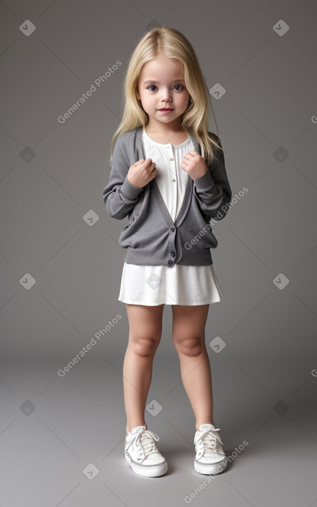 Brazilian infant girl with  blonde hair