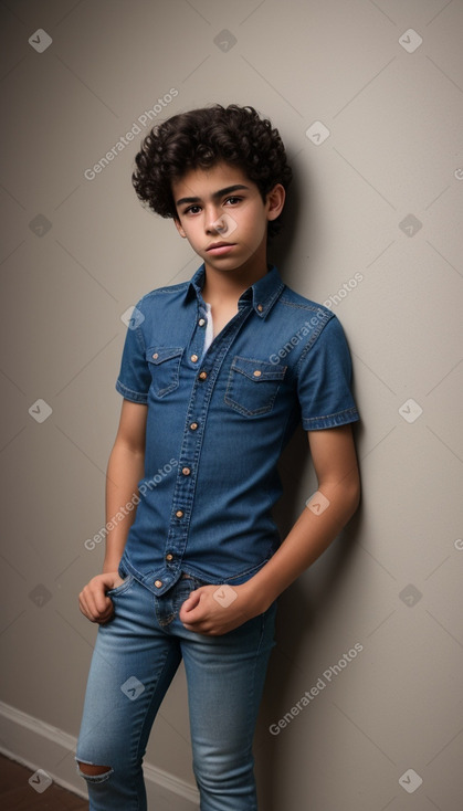 Colombian teenager boy 