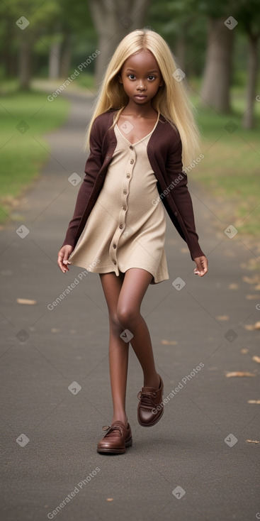 Child female with  blonde hair