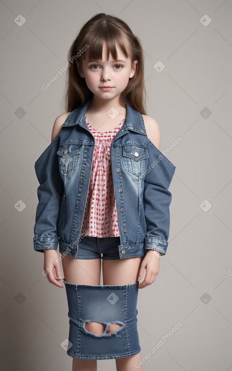 American child female 