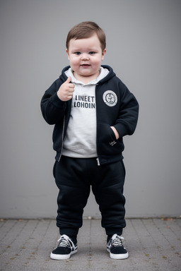 Estonian infant boy with  brown hair