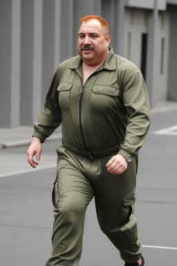 Bulgarian middle-aged male with  ginger hair