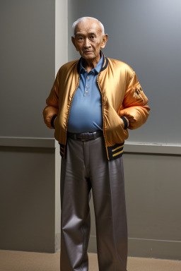 Nepalese elderly male with  ginger hair